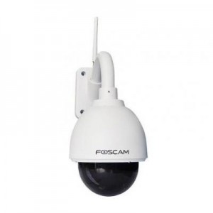 Foscam beveiligingscamera: 1/3"CMOS, 1.3MP (1280 x 960), 10W, WLAN 802.11b/g/n, LAN, 0 lx, 2.8 - 12 mm, F1.6, 240 x 140 .....