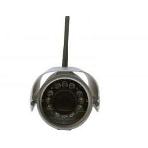 Foscam beveiligingscamera: FI9804W, 1.0MP, CMOS, 1280 x 720, 30fps, 12V - Zilver