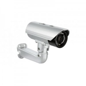 D-Link beveiligingscamera: Outdoor Full HD WDR PoE Day/Night Fixed Bullet Network Camera - Zilver