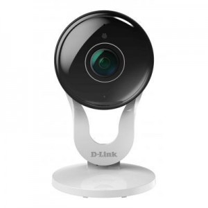 D-Link beveiligingscamera: 1/2.7", 2MP, CMOS, F2.4, microSD, H.264/MJPEG, 802.11n/g/b, Bluetooth, 105 g - Wit