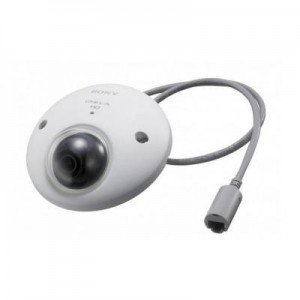 Sony beveiligingscamera: Compact Full HD Mini Dome IP IP66 Outdoor, PoE, RJ45 - Wit