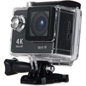 WiFi Sport Actie Camera H9 | Action Camera | 4K Ultra HD | 2 Inch LCD | HDMI | Inclusief Waterdichte Beschermhoes