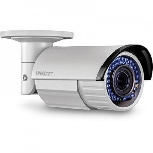 Trendnet beveiligingscamera: 2 MP 1080p HD, IP66, 260 x 95 x 95 mm - Wit