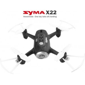 Syma X22  Mini Quadcopter / Drone - Hovermode (altitude hold) - One key take off / landing mode -  Black Edition