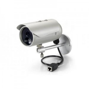 LevelOne beveiligingscamera: Fixed Network Camera, 3-Megapixel, Outdoor, PoE 802.3af, Day & Night, IR LEDs - Zilver