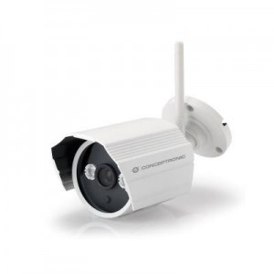 Conceptronic beveiligingscamera: Wireless Cloud IP Camera, Outdoor - Wit