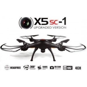 Syma X5SC met Camera - Drone - Zwart + 1 pak batterijen