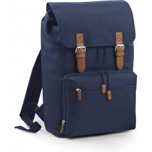 Bagbase Vintage Laptop Rugzak 18 Liter - French Navy