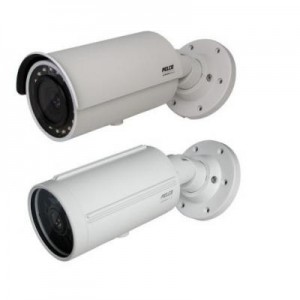 Pelco beveiligingscamera: 2 MPx, 3 to 10.5 mm, 1/5 ~ 1/25000 sec, IK10, IP66, H.264, IR, - Wit