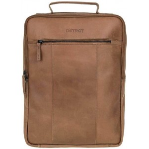 DSTRCT Riverside Laptop Rugzak - 15,6 inch - Cognac