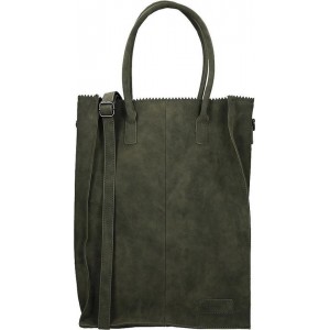 Zebra trends Rosa Dames Shopper Groen