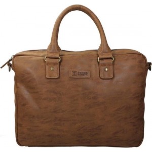 Enrico Benetti Madrid Laptoptas 15.6 inch - Bruin