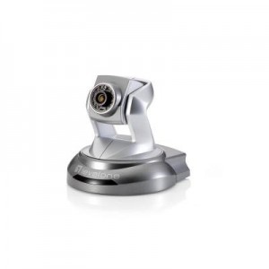 LevelOne beveiligingscamera: PT Network Camera, 2-Megapixel, 802.3af PoE, Day & Night, IR LEDs - Zilver