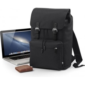 Senvi Vintage Laptop Rugzak Kleur Zwart - Zwart - 18 Liter