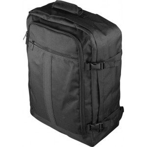 DELTACO NV-776  Handbagage, 3-vaks, 55x40x20cm, geschikt voor reizen, 44 liter, handgreep, zwart