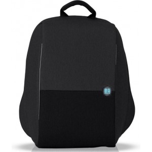 MetroBag Anti-diefstal Rugzak 15 inch laptopvak - Black Asphalt