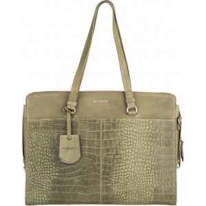 BURKELY Croco Cody Workbag 15.6" Werktas - Groen