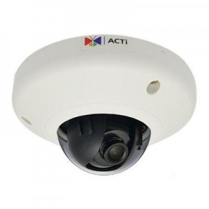 ACTi beveiligingscamera: 5Mpix (1920 x 1080, 30 fps), PoE, CMOS, WDR, Super Wide Angle, Vandal Resistant, Fixed Lens - .....