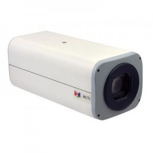 ACTi beveiligingscamera: CMOS, 1/2.8", 1920x1080px, PoE, 10.2W, 81x176x71mm,732g, White - Zwart, Wit