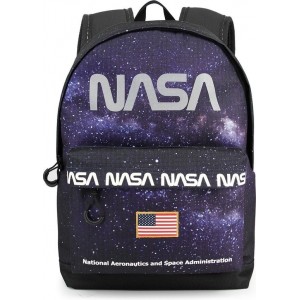 Nasa - Rugzak - Galaxy - Donker Blauw - Hoogte 44cm