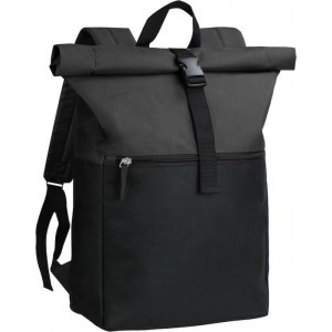 Derby Sky Backpack - Roltop Rugzak - Zwart - 16 Liter