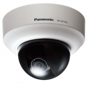 Panasonic beveiligingscamera: WV-SF332E, 1/3" MOS, Color, 3.6x, SmartHD, UniPhier, 1.3MP