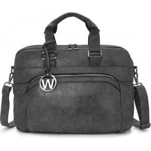 Wimona Eliana 2050 Dames Businesstas / Laptoptas - 15,4 inch - Zwart