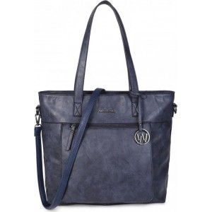 Wimona Evelina 4035 Shopper / Laptoptas - 15 inch - Donkerblauw