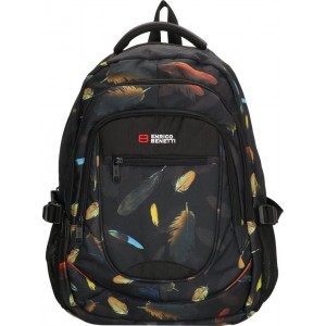 Enrico Benetti Santa Cruz 62038 sportieve 17,3" laptop rugzak - Multi Feather
