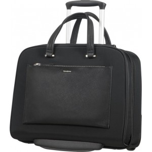 Samsonite Laptoptrolley - Zalia Rolling Tote 15.6 inch (Handbagage) Black