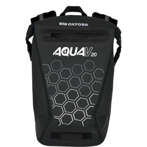 Waterdichte Rugtas Oxford Aqua 20 Liter zwart