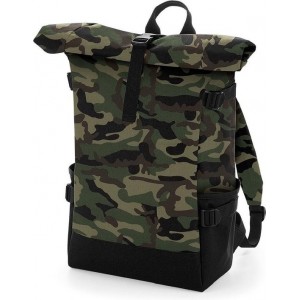 Senvi Laptop Rugzak/Backpack RolTop - Kleur Camouflage - 22 Liter