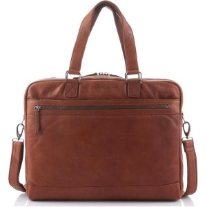 Chesterfield Blackburn Laptoptas 15.6 inch cognac