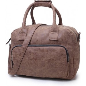 Wimona Alessia 1106 Schoudertas / Laptoptas - 15,4 inch - Cognac