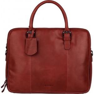 BURKELY Lois Lane Laptoptas 14 inch - Cranberry Rood