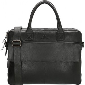 Micmacbags Porto Laptop/ Business tas - Zwart