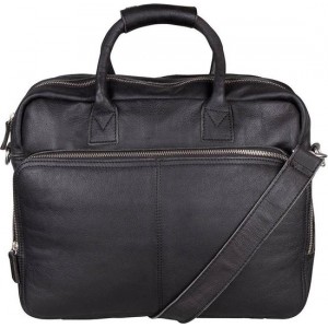 Cowboysbag Schooltas Laptopbag Sollas 15 inch Zwart