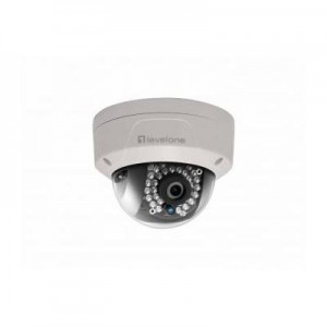 LevelOne beveiligingscamera: 2 MP, 1920 x 1080, 1/2.8" CMOS, WDR, PoE, IP66 - Wit