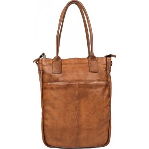 Bear Design Becky Leren Shopper - Cognac