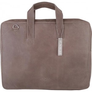 MYOMY My Paper Bag Laptoptas - 15 inch - Taupe