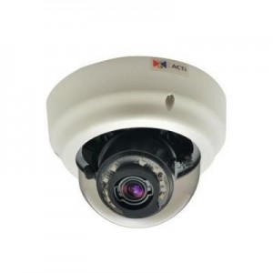 ACTi beveiligingscamera: 3MP, 1/3" CMOS, 30 fps, 1920 x 1080, 0lx - Zwart, Wit