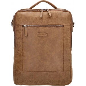 Enrico Benetti Nikki 66517 business rugtas L 15" laptop, met lange schouderband - Camel