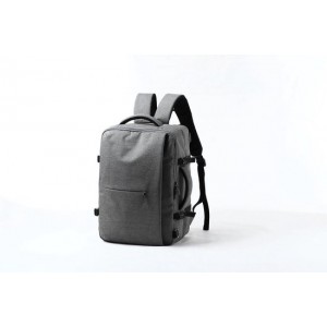 Luxe Rugtas & Reistas Combi Waterproof Anti Scheur/Diefstal Backpack Grijs