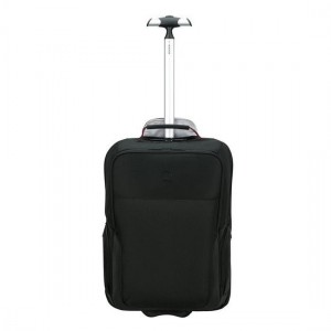 Delsey Parvis Plus Backpack Trolley - 2 Compartments - 17,3 inch - Black