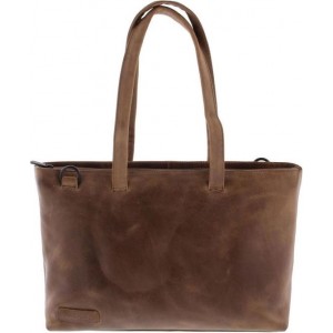 Plevier Dames Laptoptas 1-Vak 15.6 Taupe 709