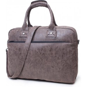 Wimona Parijs 2065 Businesstas / Laptoptas - 15,4 inch - Donkerbruin