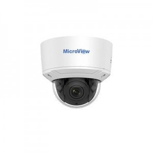MicroView beveiligingscamera: CMOS, 1/3", 2560x1440px, IP67, IK10, 153.4x133.1mm, 1.33kg, Black/White - Zwart, Wit