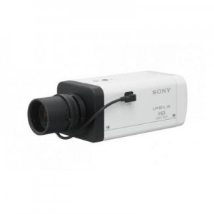Sony beveiligingscamera: EB600 HD 720p @ 30fps, Electrical D/N, CMOS 1/3 - Zwart, Wit
