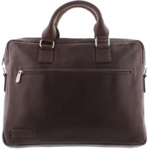 Plevier laptoptas 15.6 inch dark brown