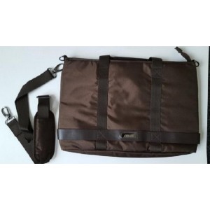 laptoptas 15 15,4 15.6 inch ASUS bruin zwart aktetas tas